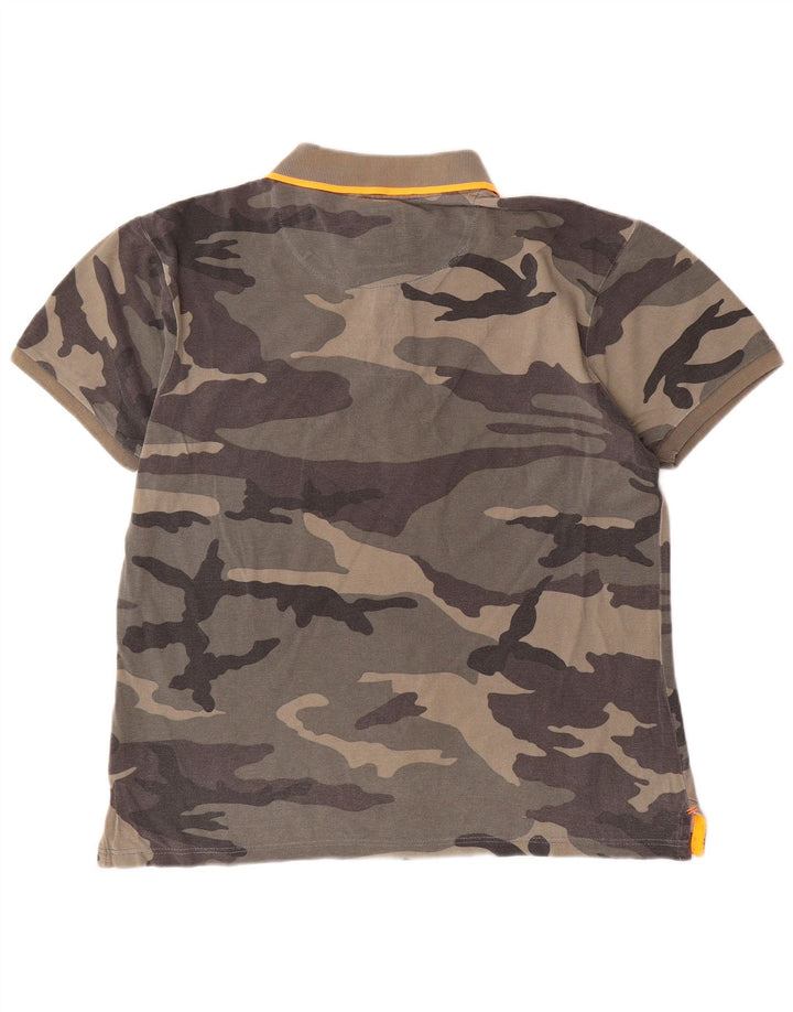 North Sails Polo Homme XL Gris Camouflage Coton