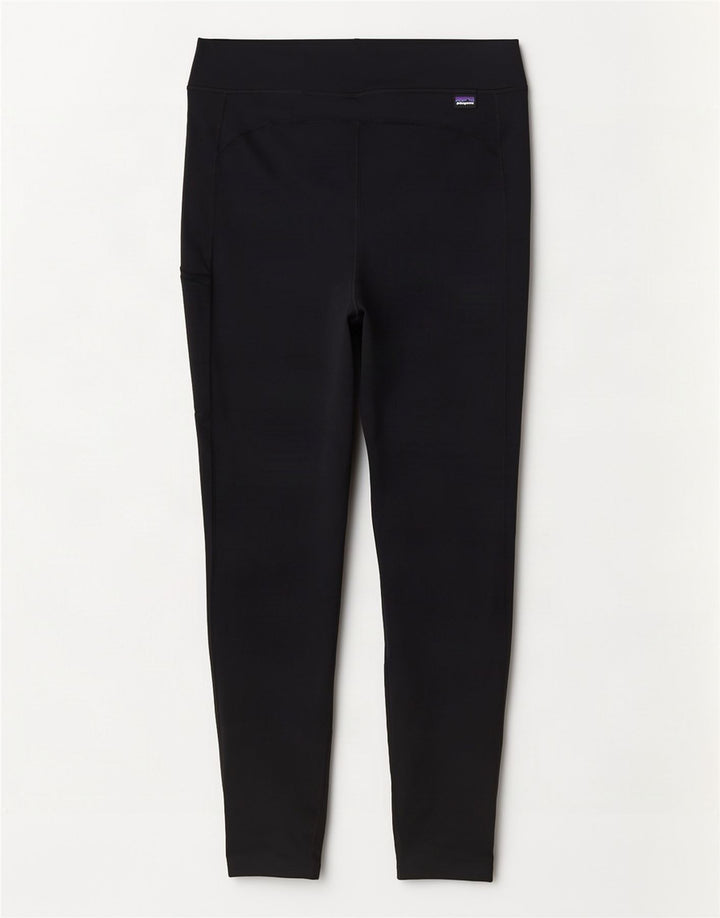 Patagonia Leggings Femme UK 16 Large Noir Polyester