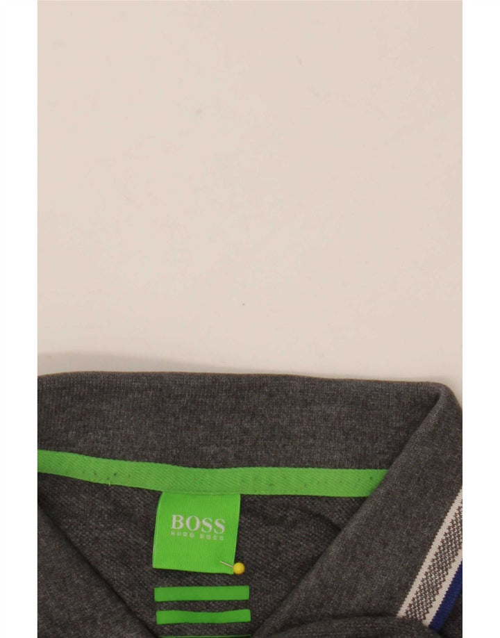 Hugo Boss Polo Homme Grand Gris Coton