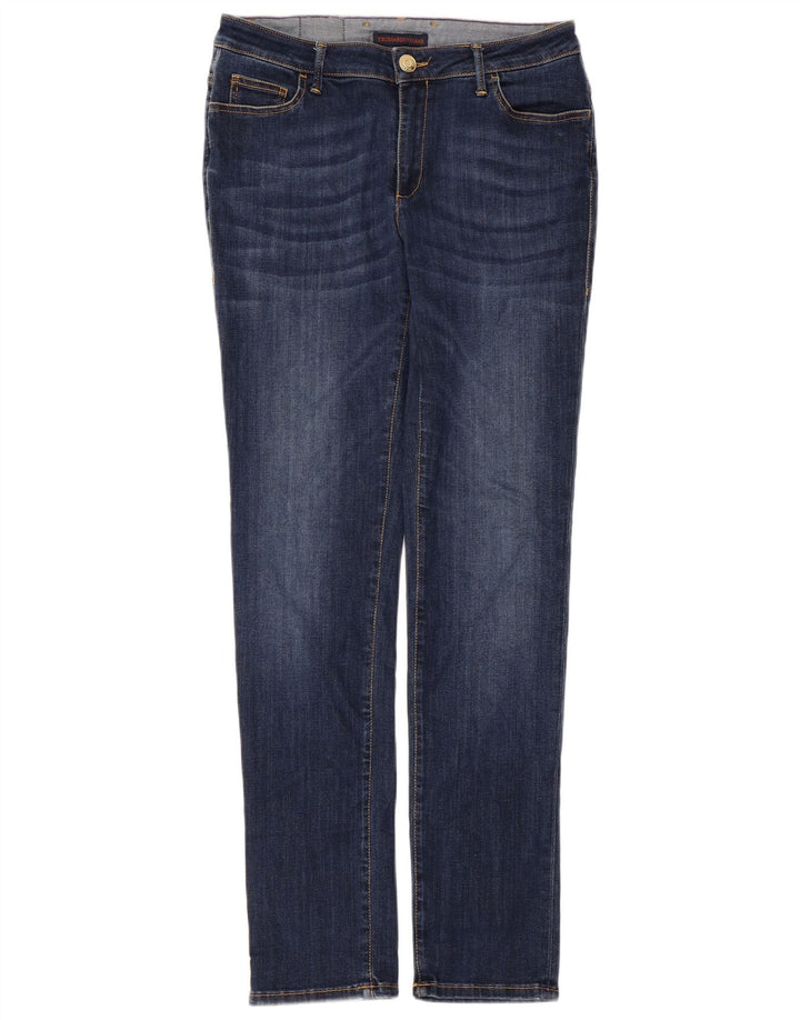 Trussardi Femme Jean Slim IT 43 Moyen W29 L30 Bleu