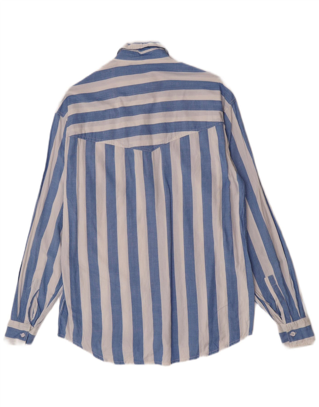Chemise Homme Vintage Rayée Bleu Moyen