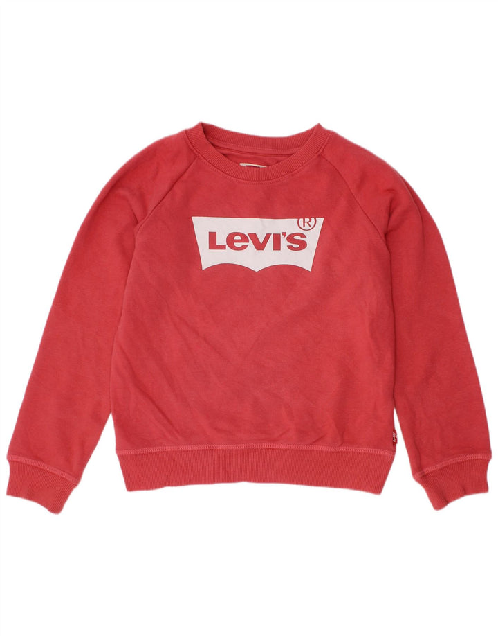 LEVI'S Sweat-shirt graphique fille 5-6 ans Rose