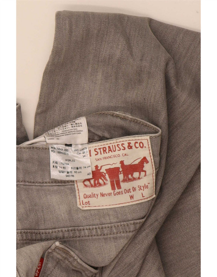 Levi's Jean Droit Homme W29 L32 Gris Coton