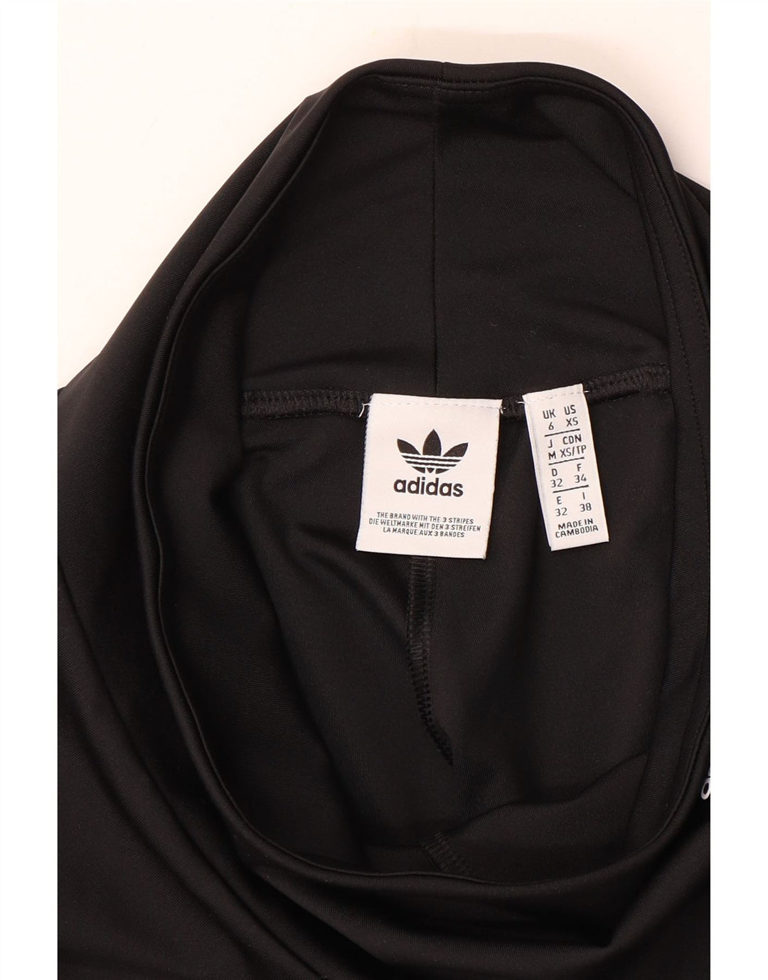 ADIDAS Leggings Femme UK 6 XS Noir