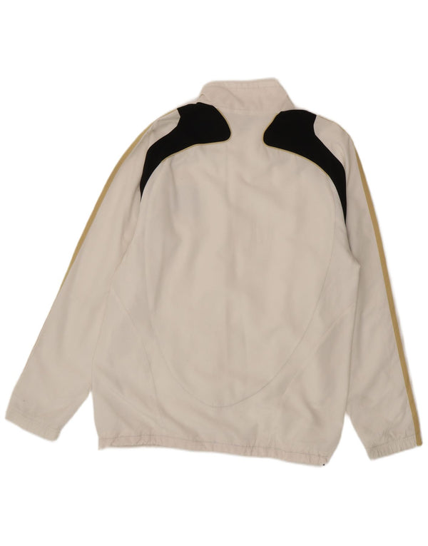 Adidas Veste de survêtement pour homme UK 38/40 Blanc moyen