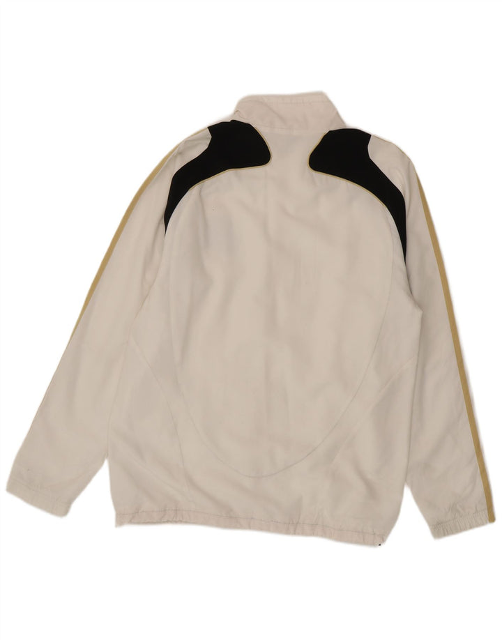 Adidas Veste de survêtement pour homme UK 38/40 Blanc moyen