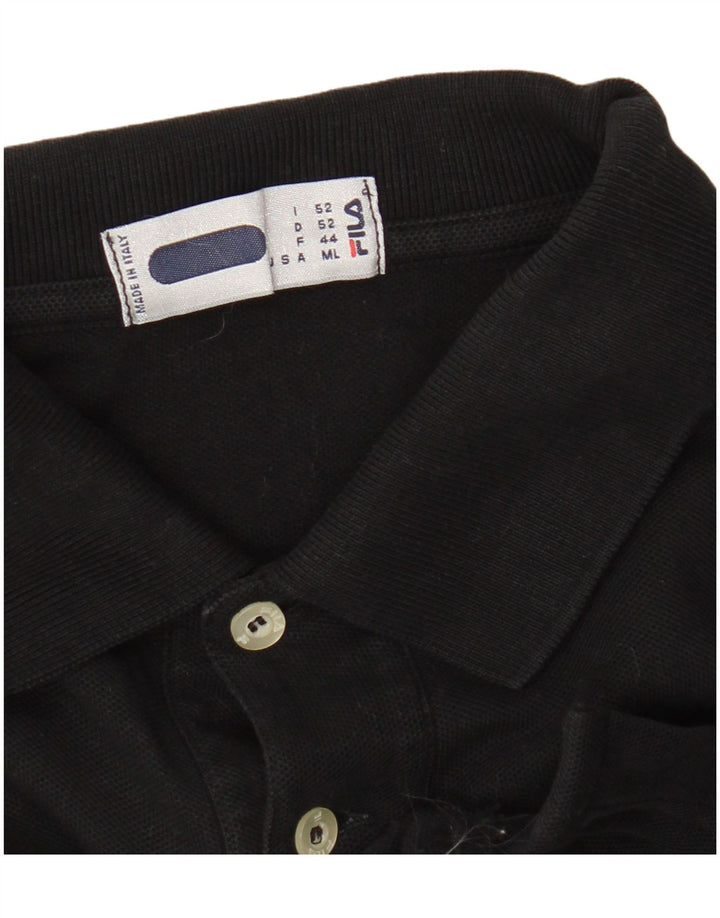Fila Polo Homme Noir Moyen