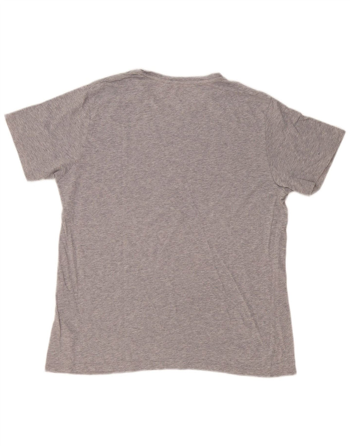 Levi's T-Shirt Graphique Homme Large Gris Moucheté