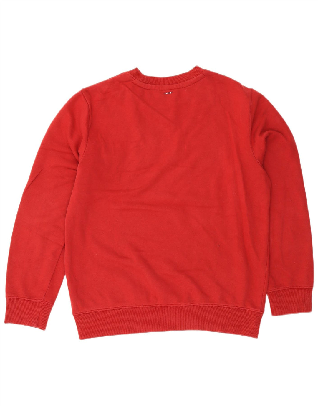 Napapijri Geographic Graphic Sweatshirt Jumper Homme Rouge Moyen Coton