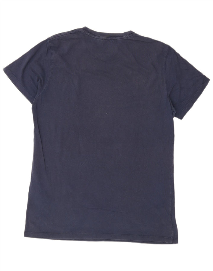 Levi's T-Shirt Graphique Homme Bleu Marine Moyen Coton