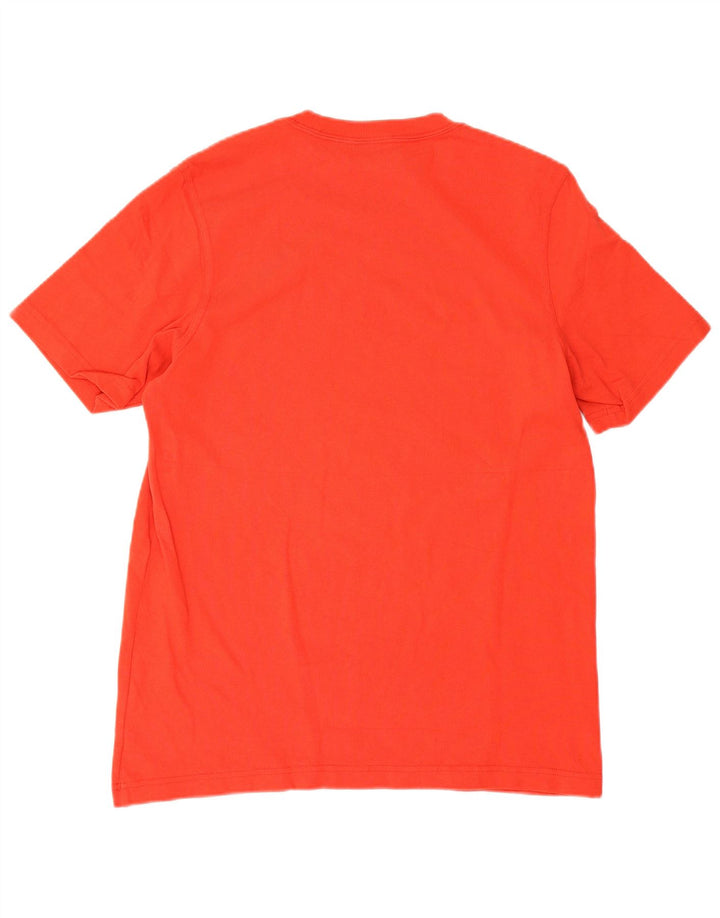 Adidas T-Shirt Graphique Homme Rouge Moyen Coton