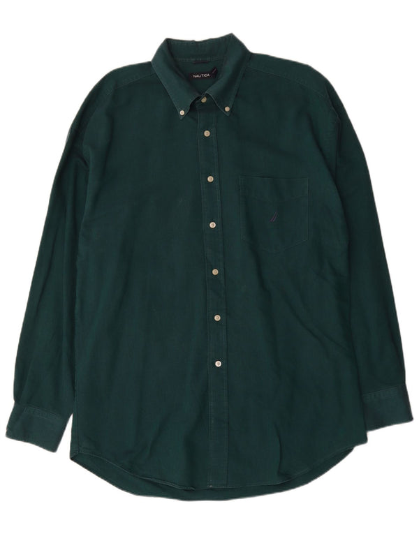 Nautica Chemise Homme XL Vert Coton