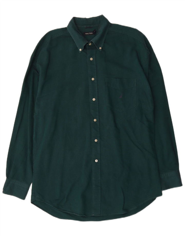 Nautica Chemise Homme XL Vert Coton