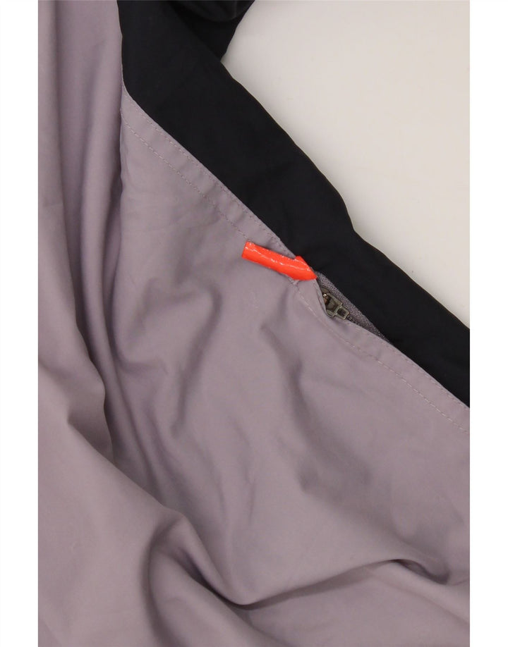 Adidas Veste de survêtement pour femme UK 14 Large Violet Colourblock Polyester