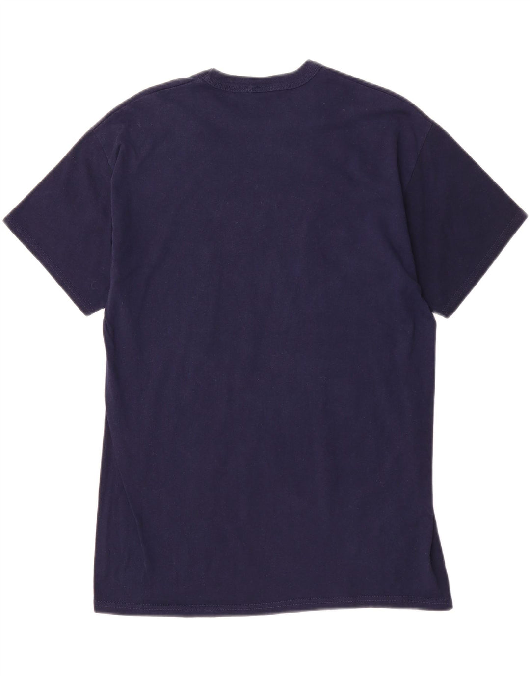 RUSSELL ATHLETIC Mens Graphic T-Shirt Top Large Navy Blue Vintage Russell Athletic and Second-Hand Russell Athletic from Messina Hembry 