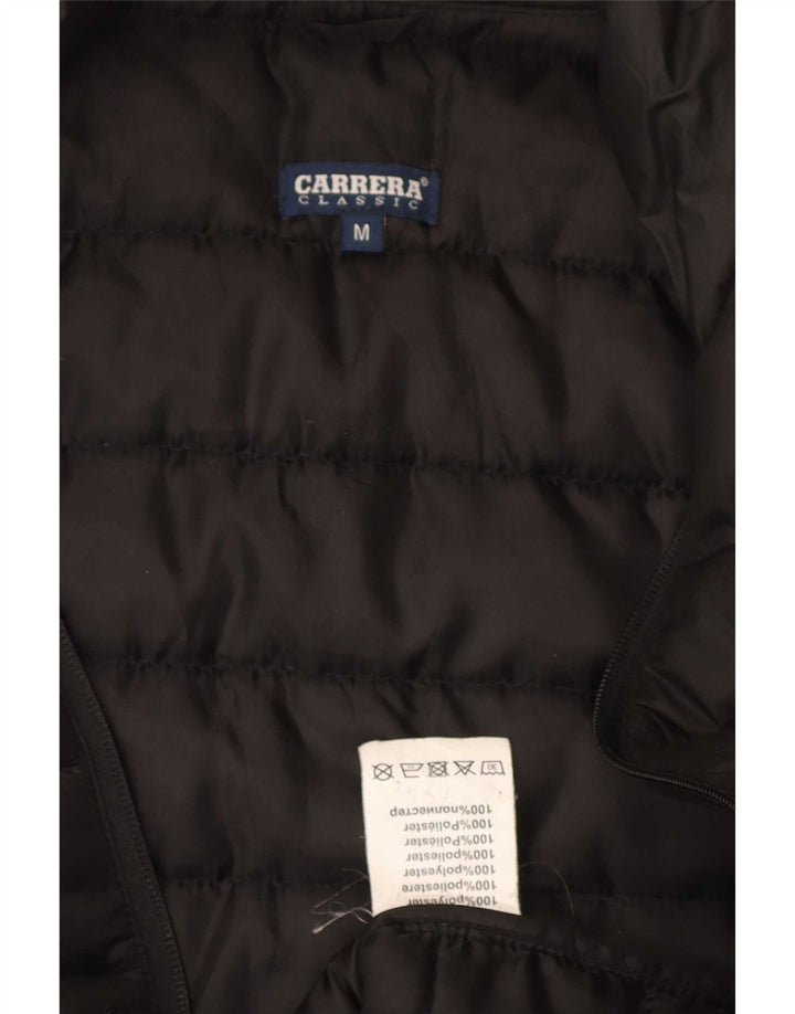 Carrera Gilet rembourré pour homme UK 38 Medium Noir Polyester