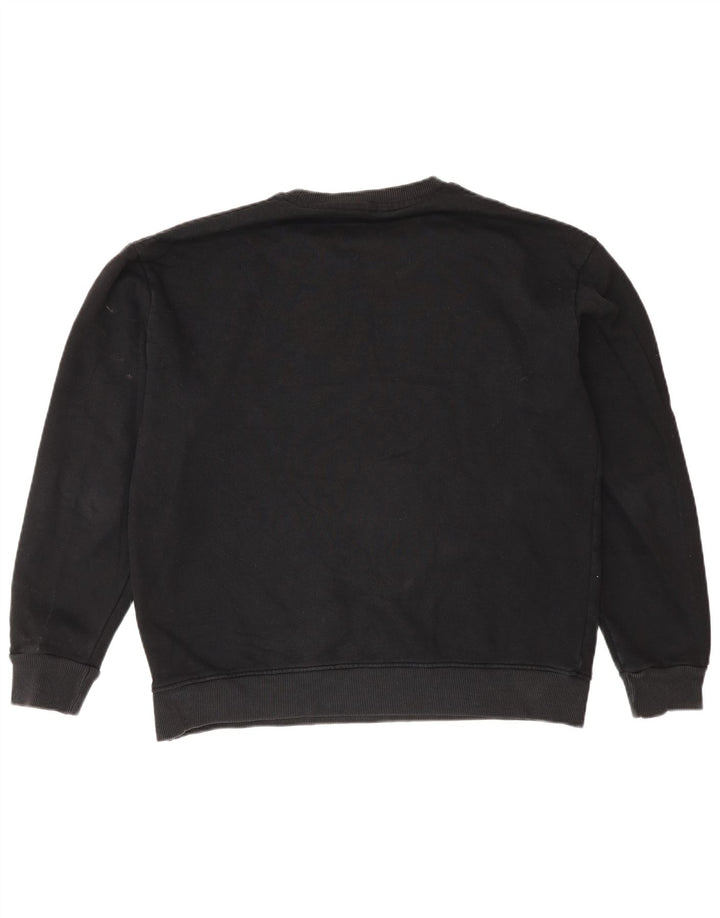 K-Way Sweat-shirt pour homme en coton noir Taille L