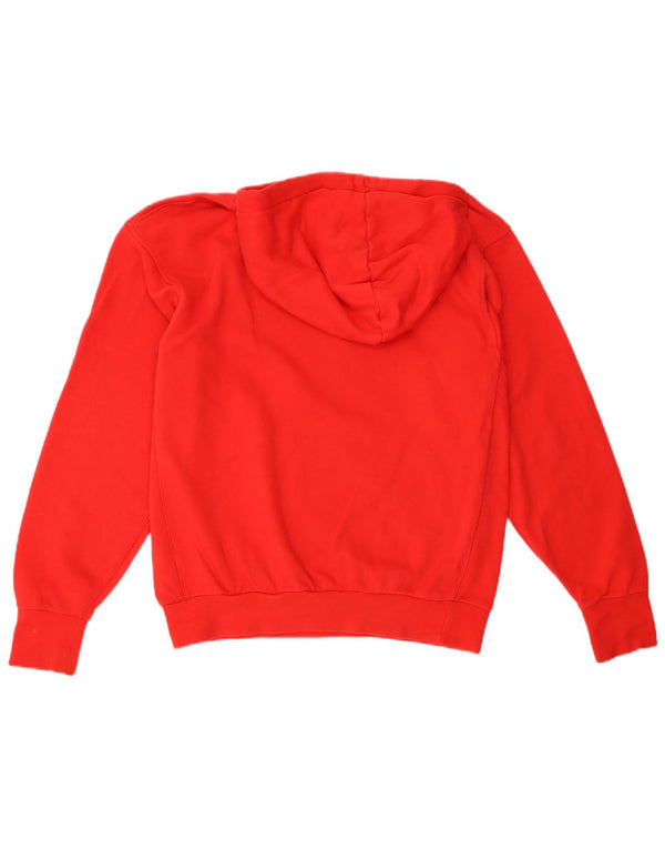 NIKE Pull à capuche graphique surdimensionné Chicago Bulls pour femme UK 10 Petit Rouge