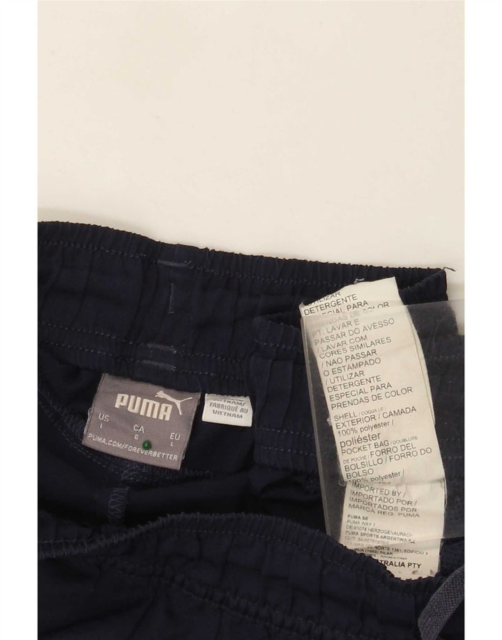 Puma Bermuda Sport Short Homme Bleu Marine Large Polyester
