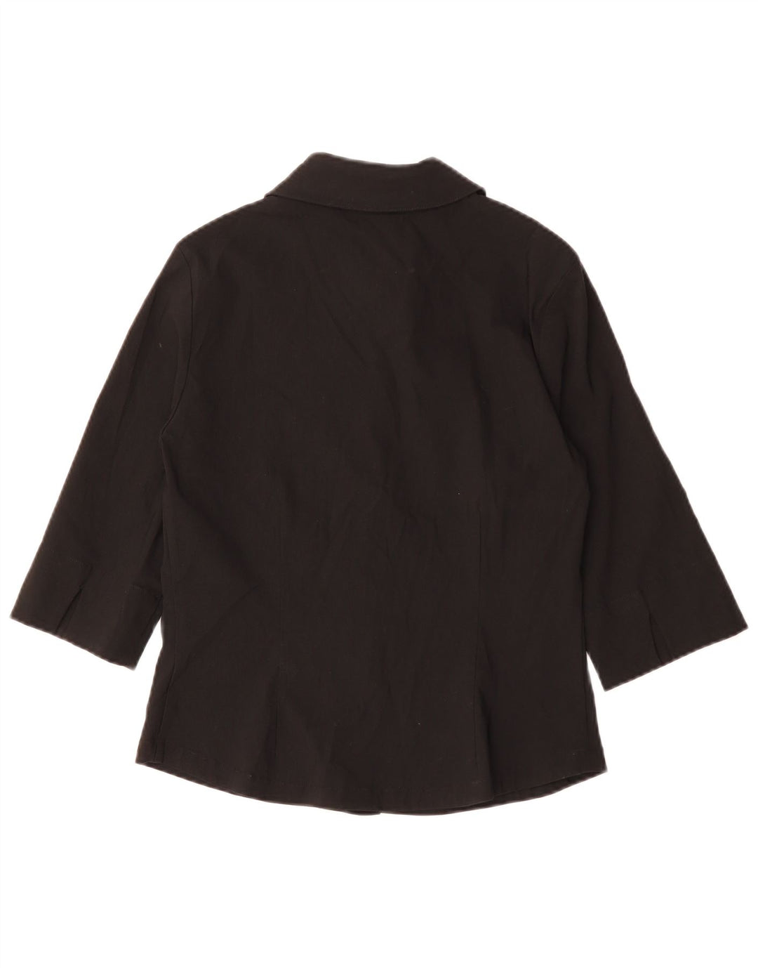 YESSICA Chemisier à manches 3/4 pour femme EU 38 Viscose noir moyen