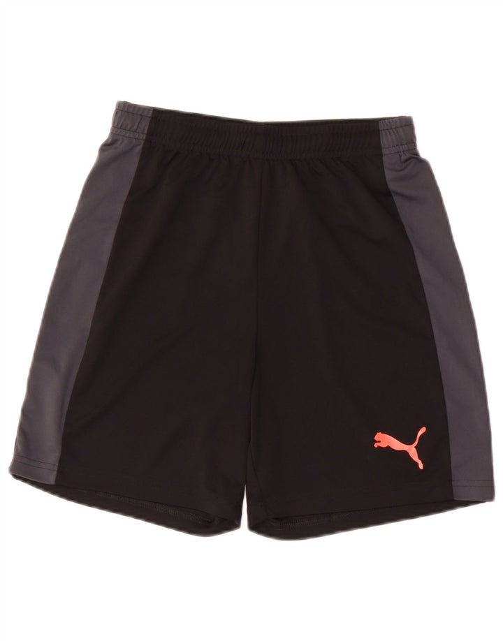Puma Short de Sport XS Homme Noir Colorblock Polyester