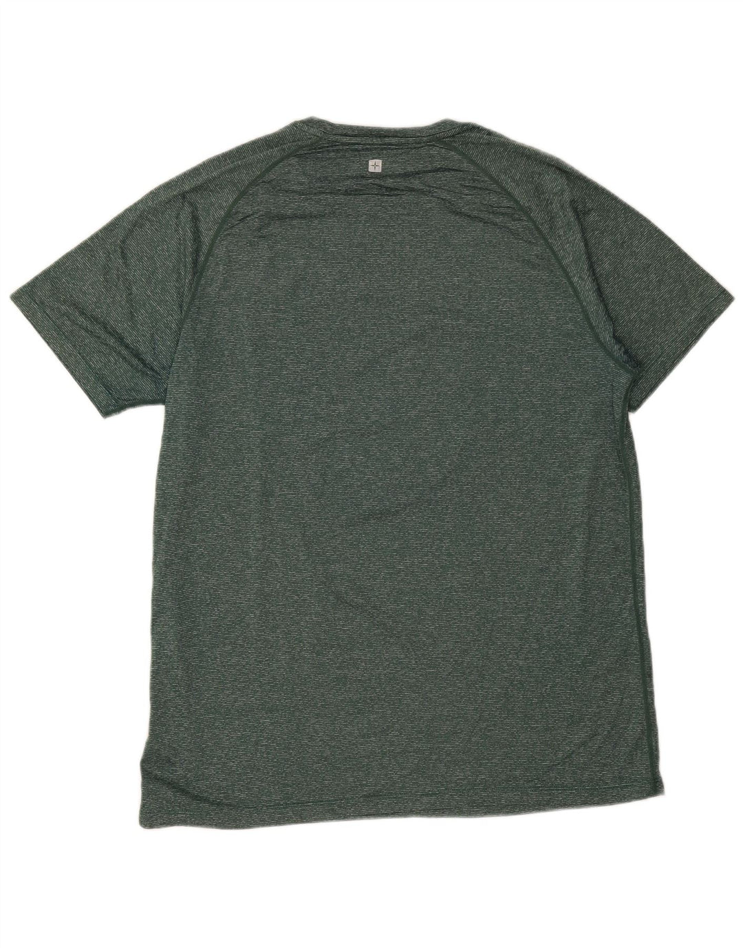 Mountain Warehouse T-shirt pour homme en nylon moucheté Vert Large