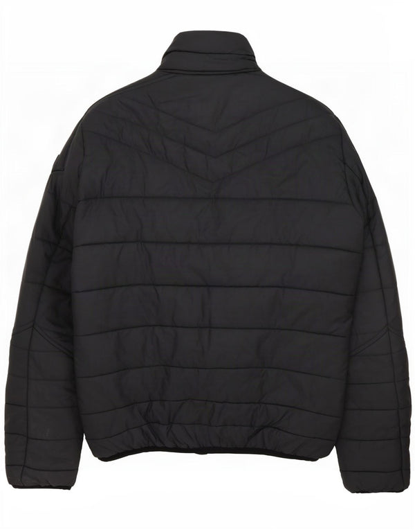 Diesel Veste matelassée pour homme UK 40 Large Gris Nylon