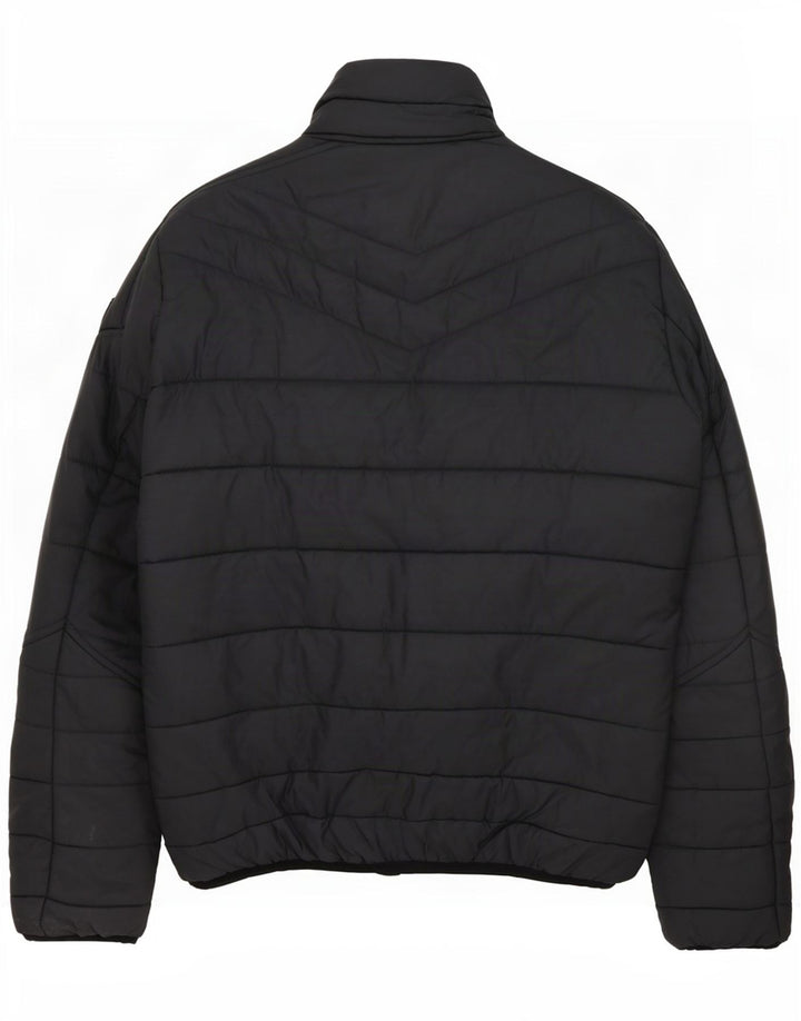 Diesel Veste matelassée pour homme UK 40 Large Gris Nylon