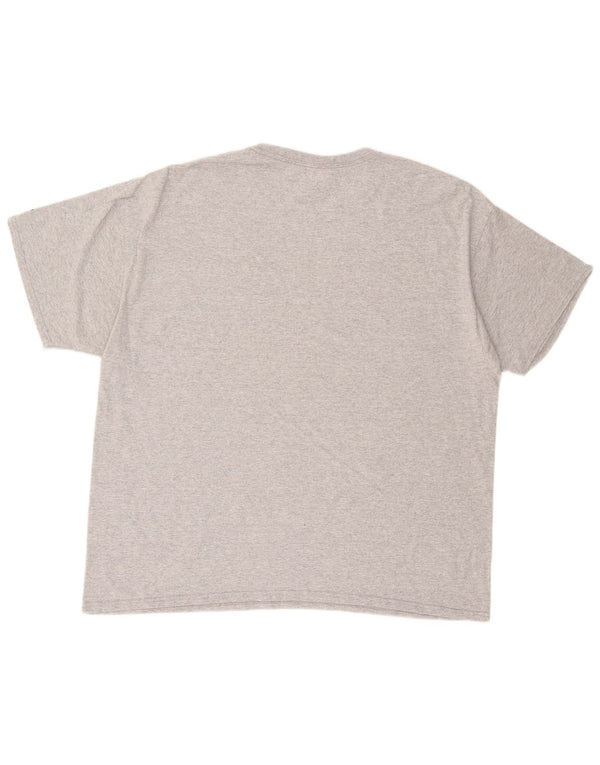 RUSSELL ATHLETIC T-shirt graphique Salukis pour homme en coton gris 2XL