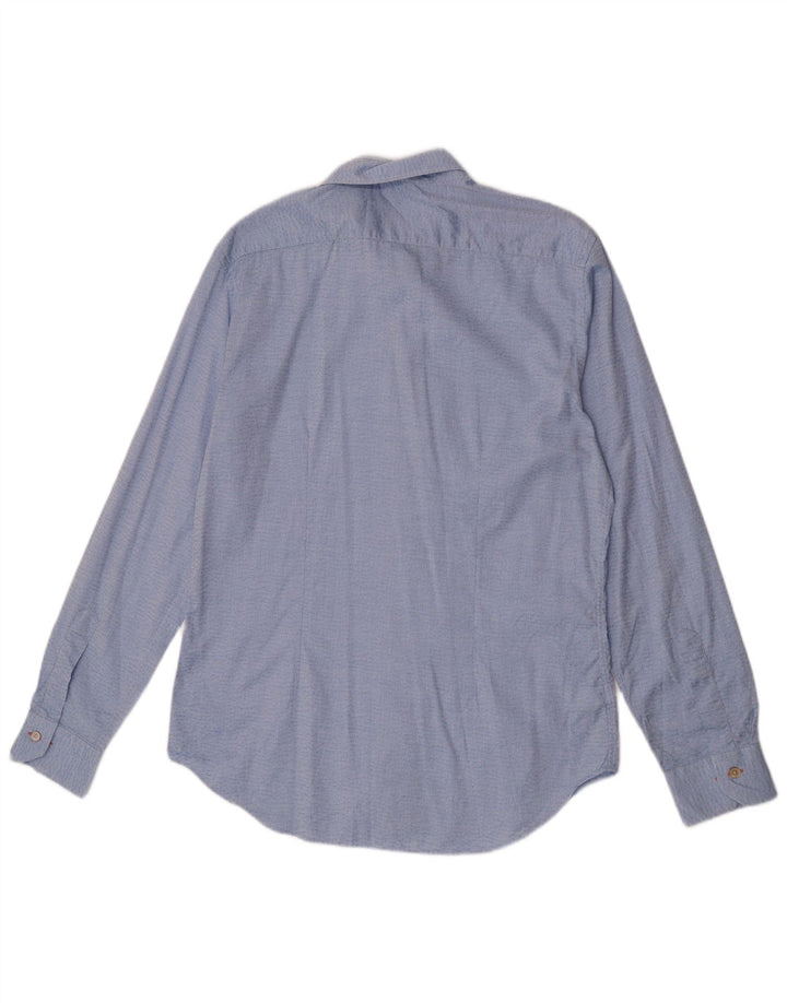 Paul Smith Chemise à motif abstrait pour homme Taille 16 Grand Bleu