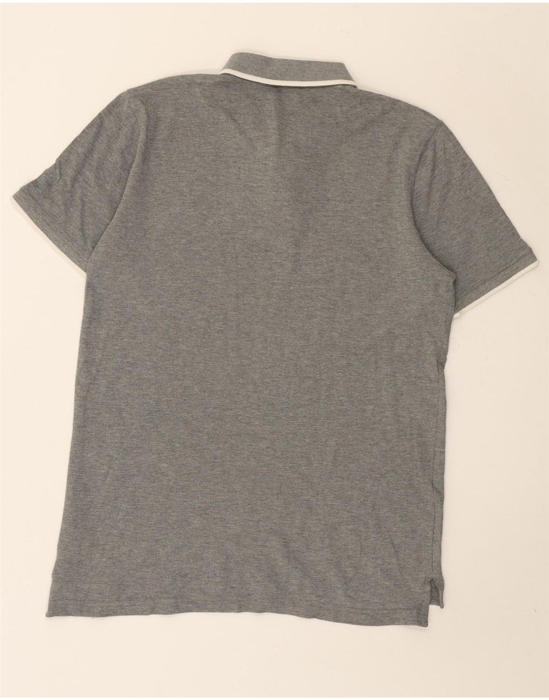 Puma Polo Homme Gris Moyen Coton