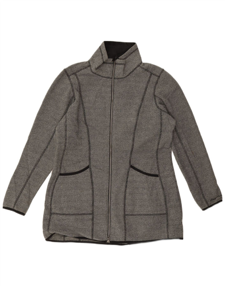 Eddie Bauer Veste de survêtement pour femme UK 18 XL Gris Polyester