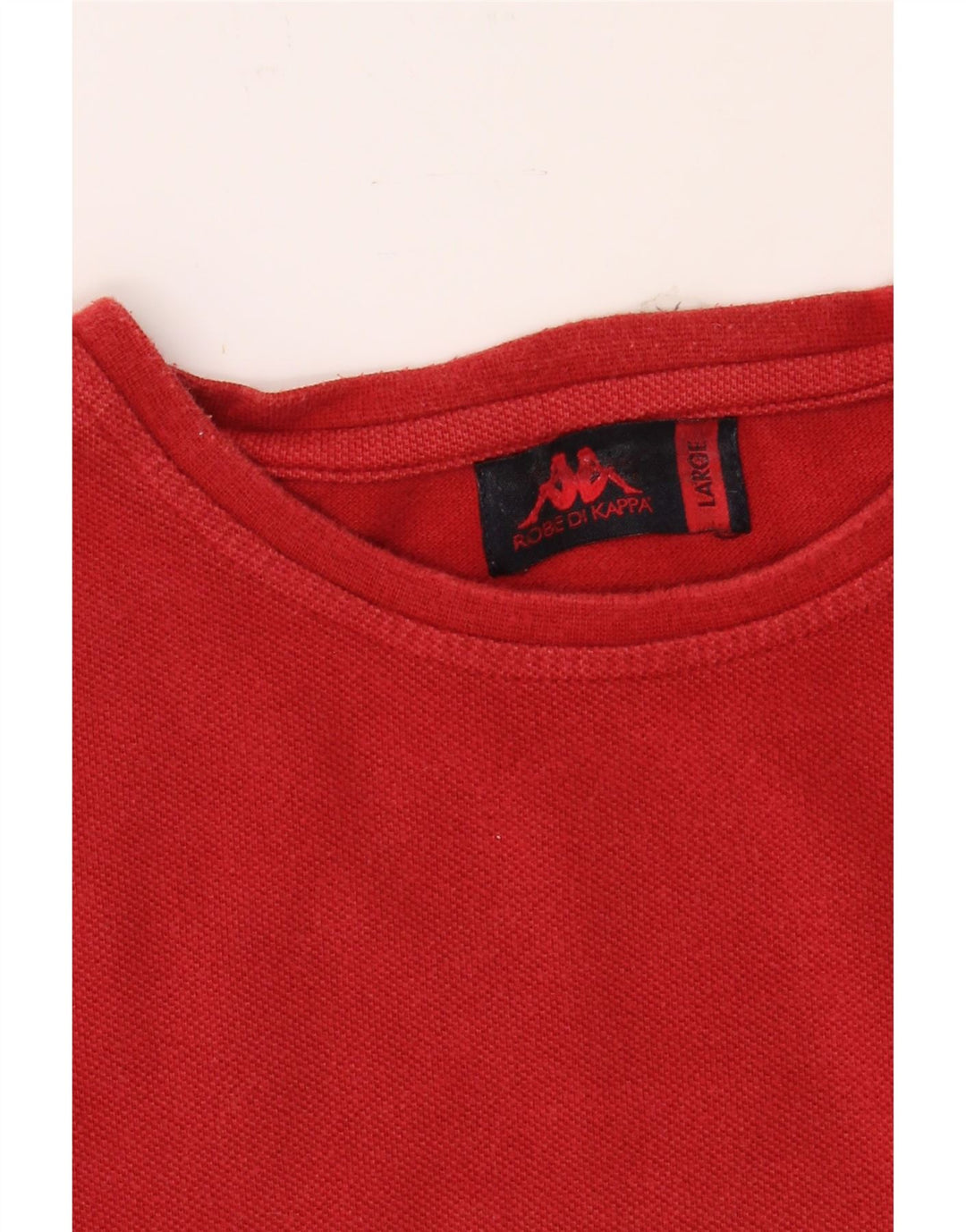 KAPPA Mens T-Shirt Top Large Red Cotton Vintage Kappa and Second-Hand Kappa from Messina Hembry 