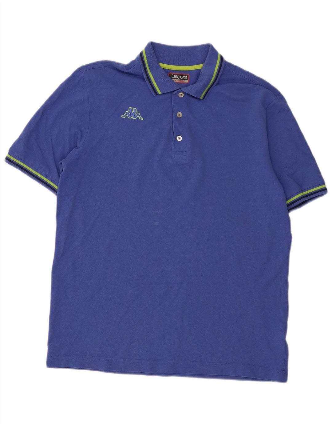 Kappa Polo Homme XL Bleu Coton