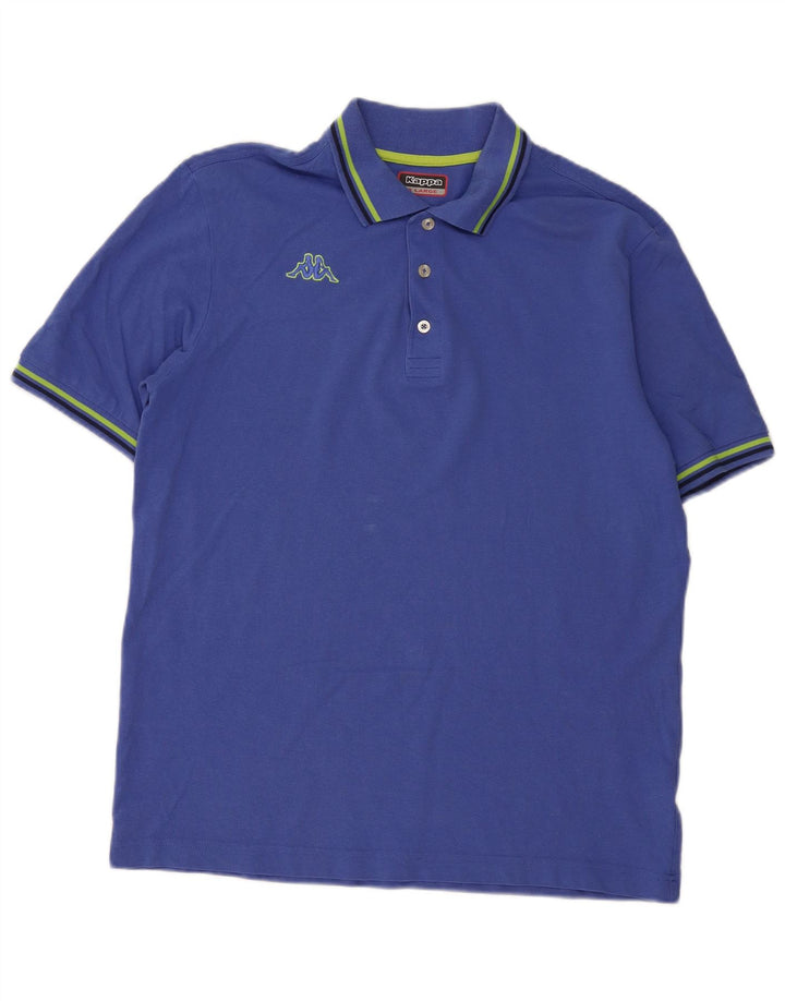 Kappa Polo Homme XL Bleu Coton