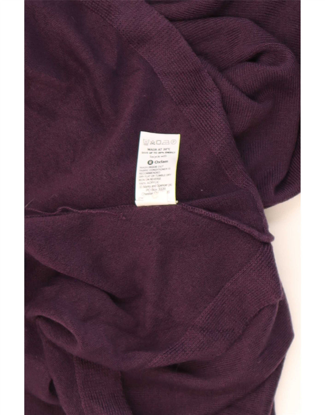 Marks & Spencer Tunique pour femme UK 14 Grand Acrylique Marron