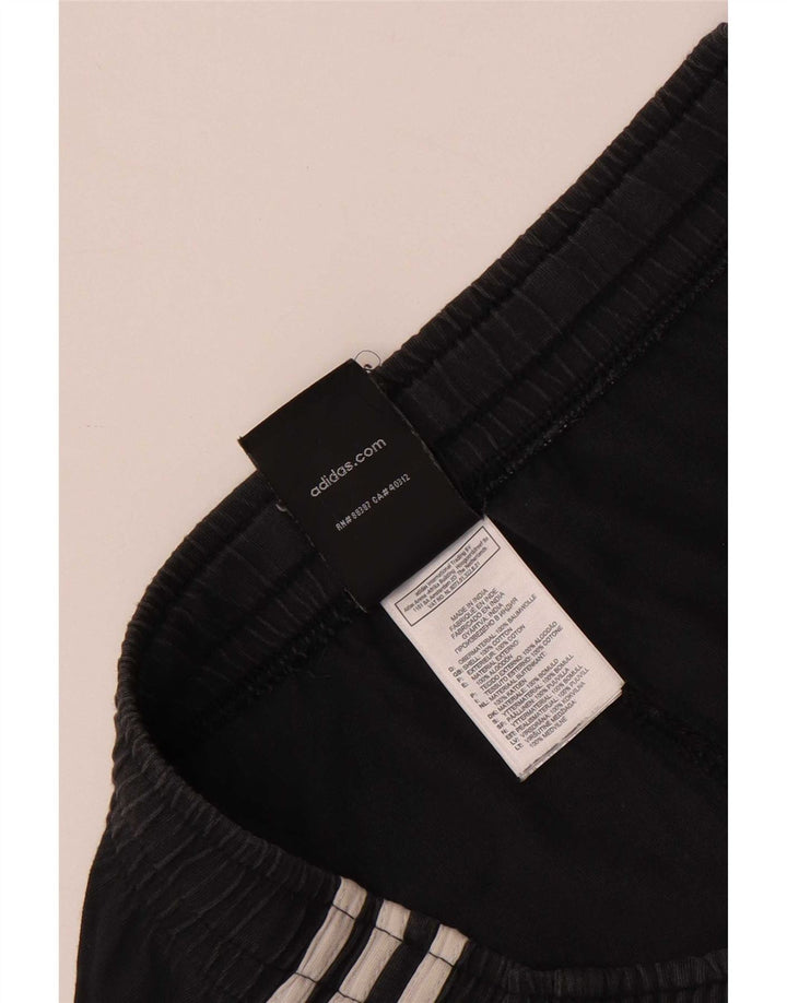 Adidas Short de sport pour homme en coton noir moyen