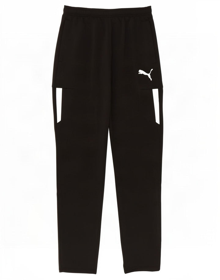 Puma Pantalon de Survêtement Garçon 15-16 ans Noir