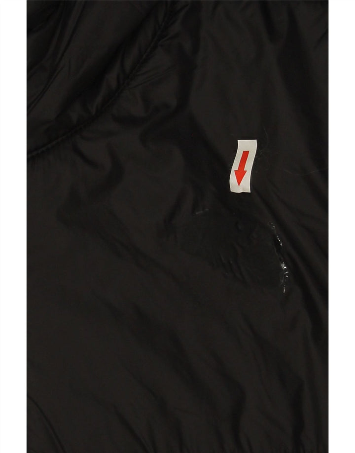 Puma Veste rembourrée à capuche pour homme UK 40 Large Gris Polyester