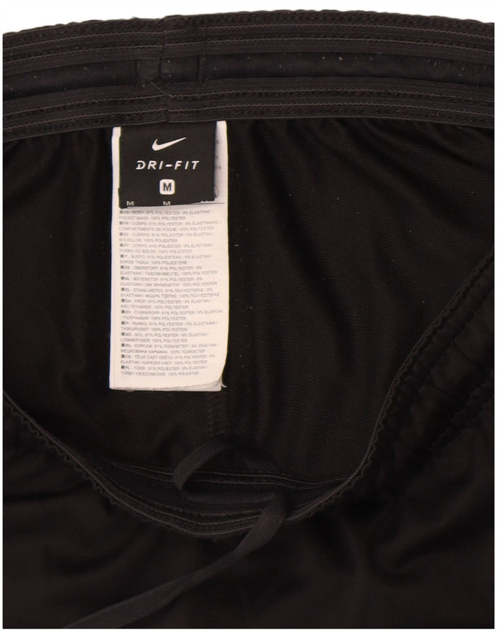Nike Pantalon de survêtement Dri Fit pour homme en polyester color block noir moyen