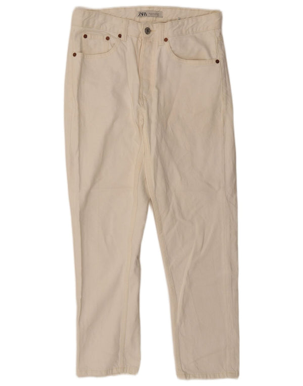 Zara Jean droit homme EU 36 XS W29 L27 coton blanc