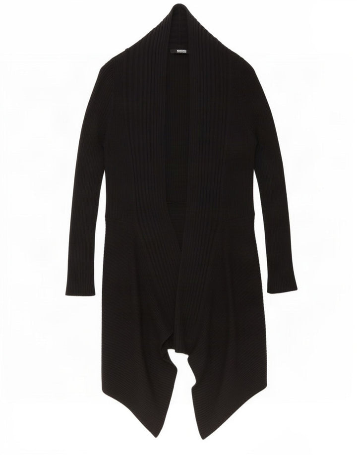 Marks & Spencer Pull cardigan ouvert long pour femme UK 10 Small Noir