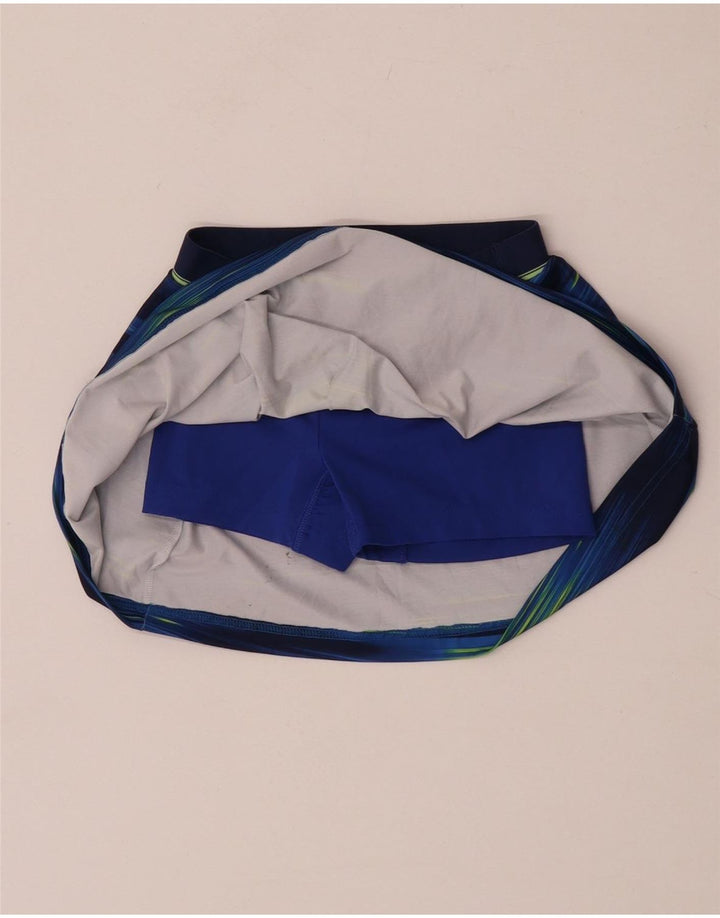 Adidas Filles Climalite Skort 7-8 ans Bleu Marine Rayé Polyester