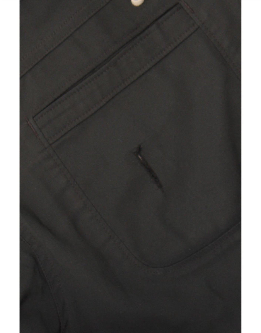 NIKE Womens Straight Casual Trousers UK 12 Medium W32 L31 Black Polyester Vintage Nike and Second-Hand Nike from Messina Hembry 