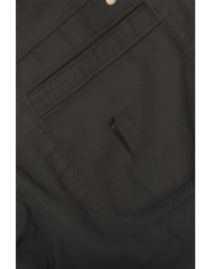 NIKE Womens Straight Casual Trousers UK 12 Medium W32 L31 Black Polyester Vintage Nike and Second-Hand Nike from Messina Hembry 