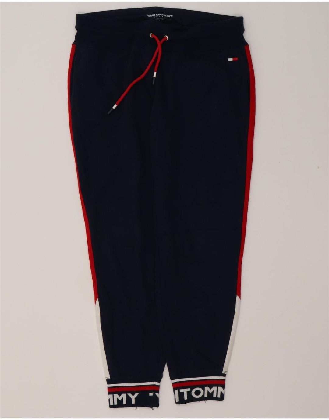 TOMMY HILFIGER Pantalon de survêtement pour femme Joggers UK 14 Bleu marine moyen