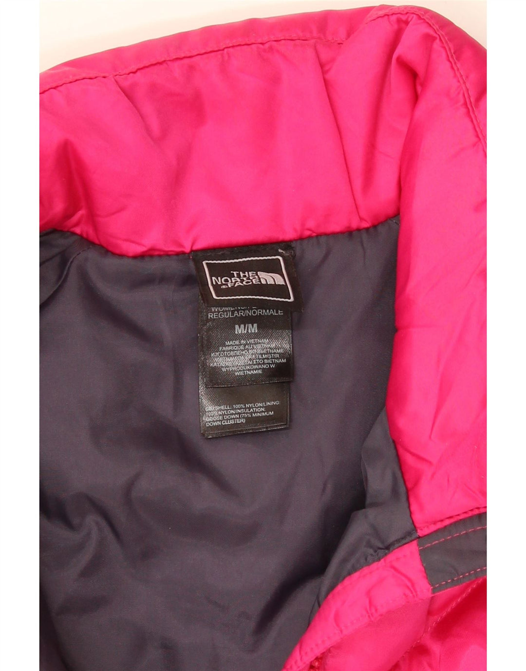 The North Face Veste rembourrée pour femme UK 14 Nylon rose moyen
