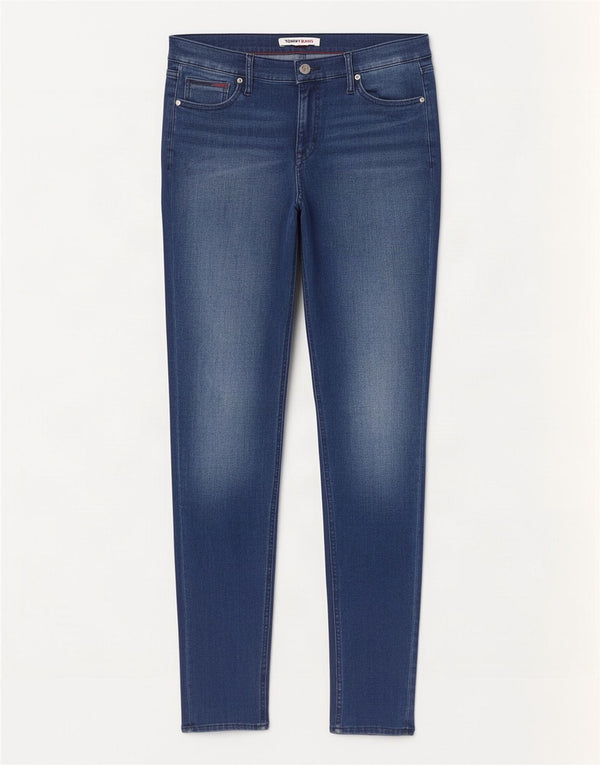 Tommy Hilfiger Jean skinny femme W32 L32 bleu coton