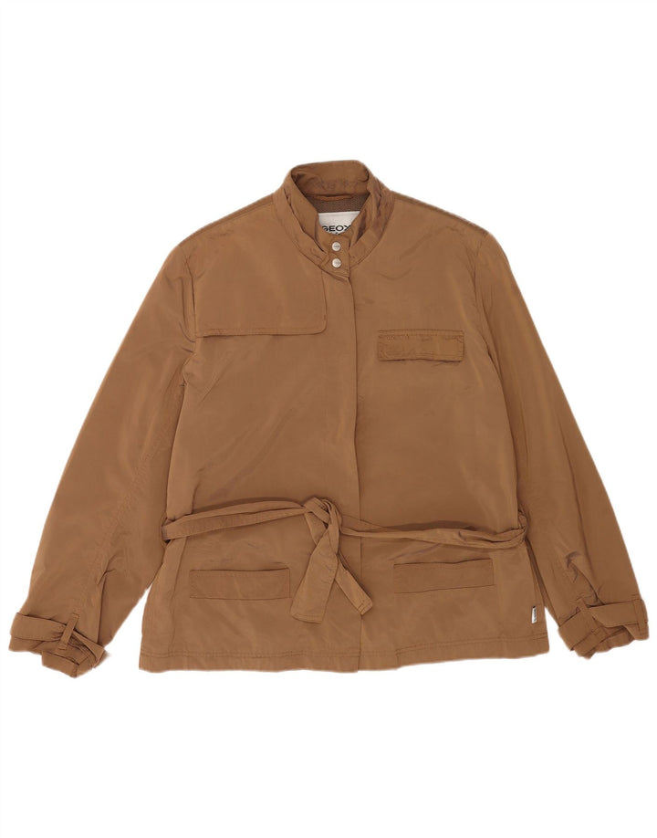Geox Veste utilitaire Respira pour femme UK 18 XL Marron Polyester