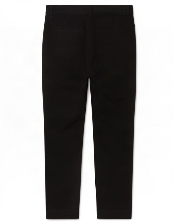 Gap Womens Skinny Ankle Casual Trousers US 8 Medium W30 L27 Black Cotton